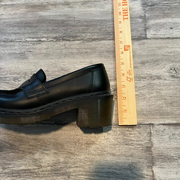 Dr. Martens Kizzy Heeled Penny Loafer Black Mono Smooth, UK 4 / US L 6 - Picture 11 of 11